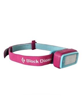 (RA) Black Diamond Wiz Kids Headlamp Berry Teal Open Never Used Water Resistant